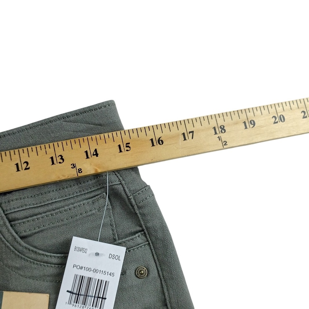 Democracy Ab Technology Ankle Pants Womens 6 Olive Green Slimming Stretch Skinny - Picture 10 of 13